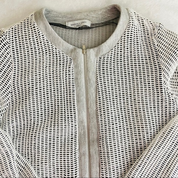 Waverly Grey Liberant White and Gray Jacket - Picture 12 of 13